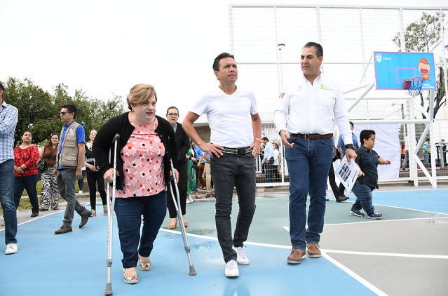 Entrega Zapopan primera etapa de intervención en unidad deportiva Tepeyac Casino