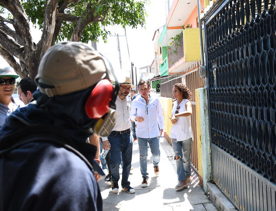 Encabeza Pablo Lemus recorrido en La Constitución para fortalecer las acciones de combate al dengue