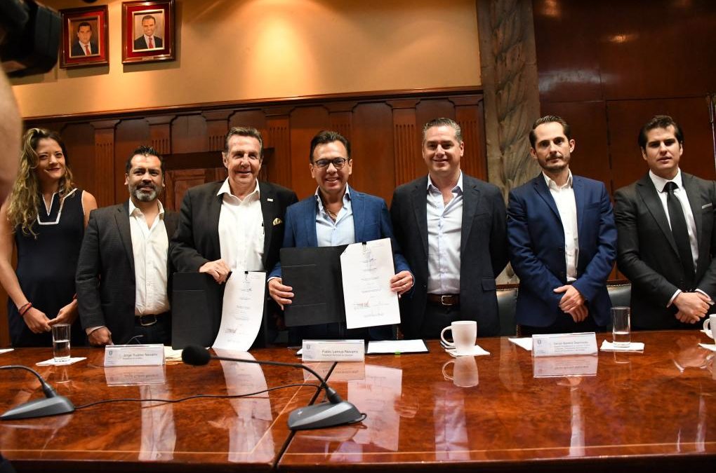 Firma Zapopan convenio con la Asociación de Parques Industriales del Estado de Jalisco